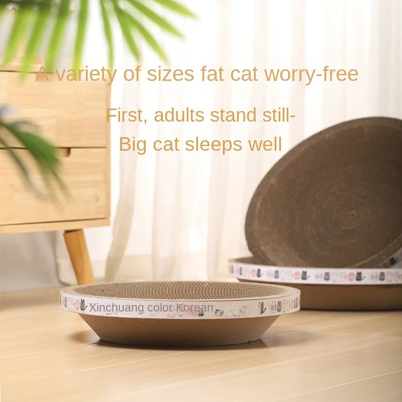 Wave Cat Scratcher – Durable 2-in-1 Design for Scratching and Lounging | Perfect for All Cats